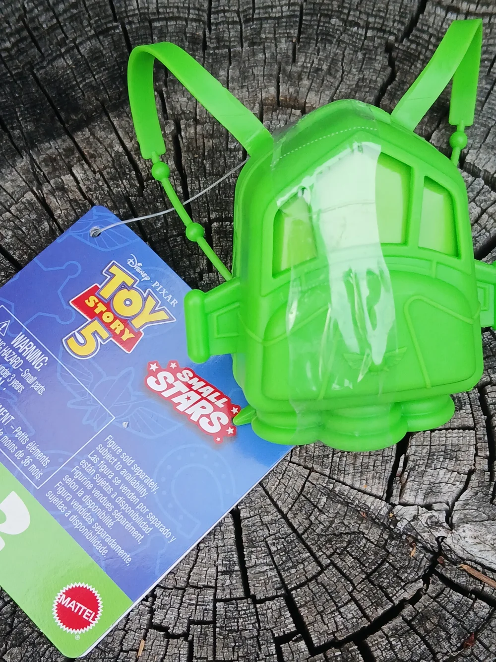 Mattel Disney Pixar Toy Story 5 Small Stars Blind Capsule Green Rocket Backpack